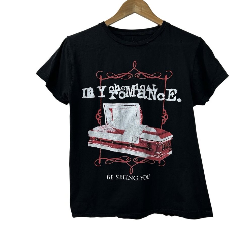Vintage 2005 My Chemical Romance Shirt Size Medium Unisex T-Shirt short Sleeve - Picture 8 of 15